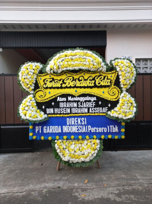 Papan Bunga Duka di Malangsari