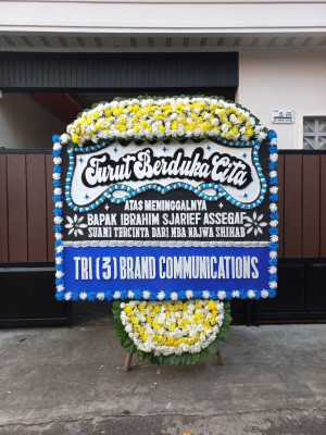Papan Bunga Duka di Malangsari